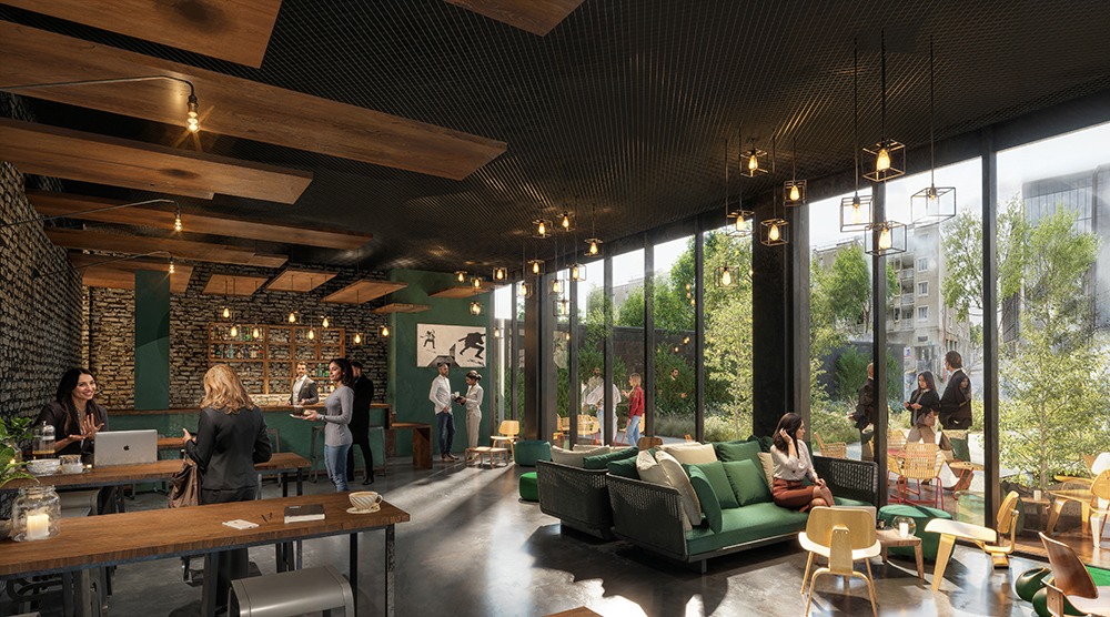 Workcafé entreprise premium ory architecture
