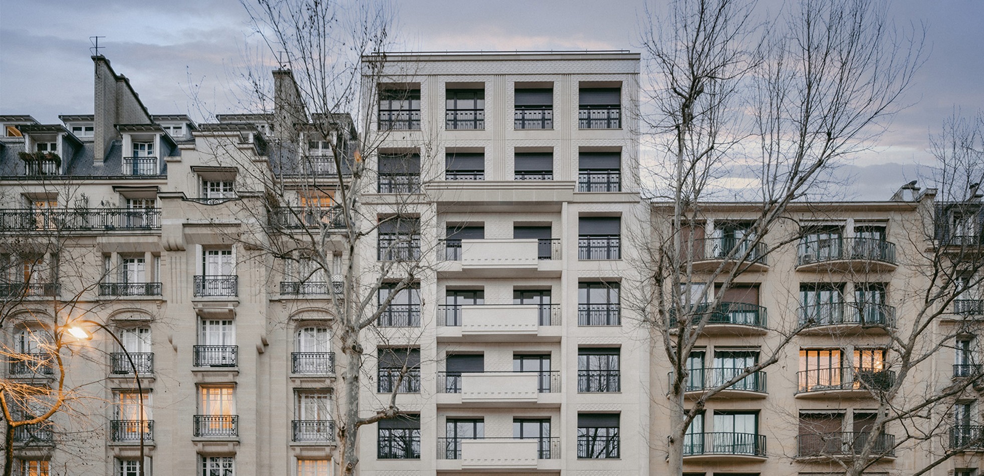 Galerie peretti neuilly façade ory architecture hero