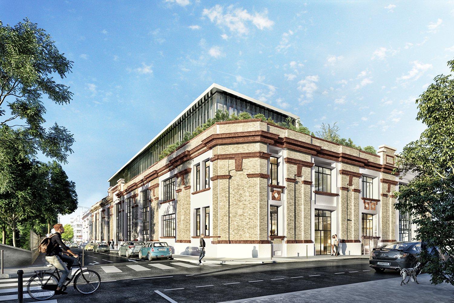 ORY architecture la Galerie Pantin Heir Invest