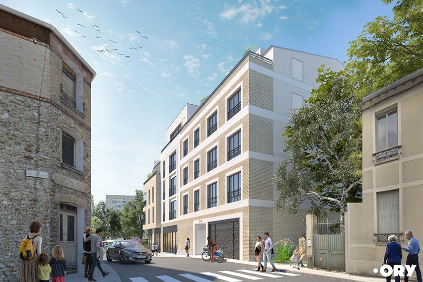 Rue berteaux zac centreville ory architecture