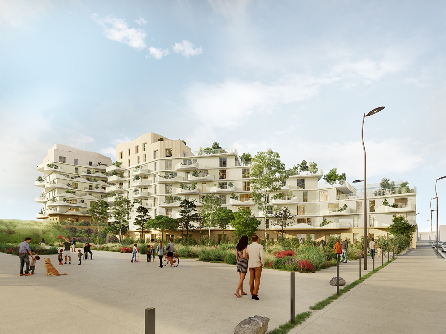 Hoya logement dunkerque parvis frac