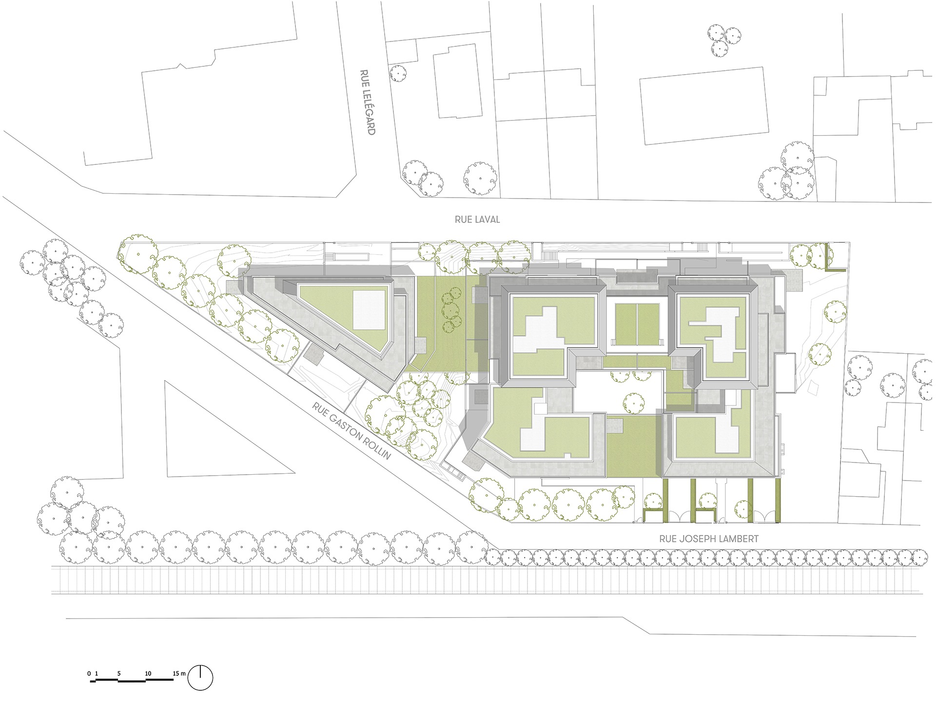 Plan masse laval ory architecture