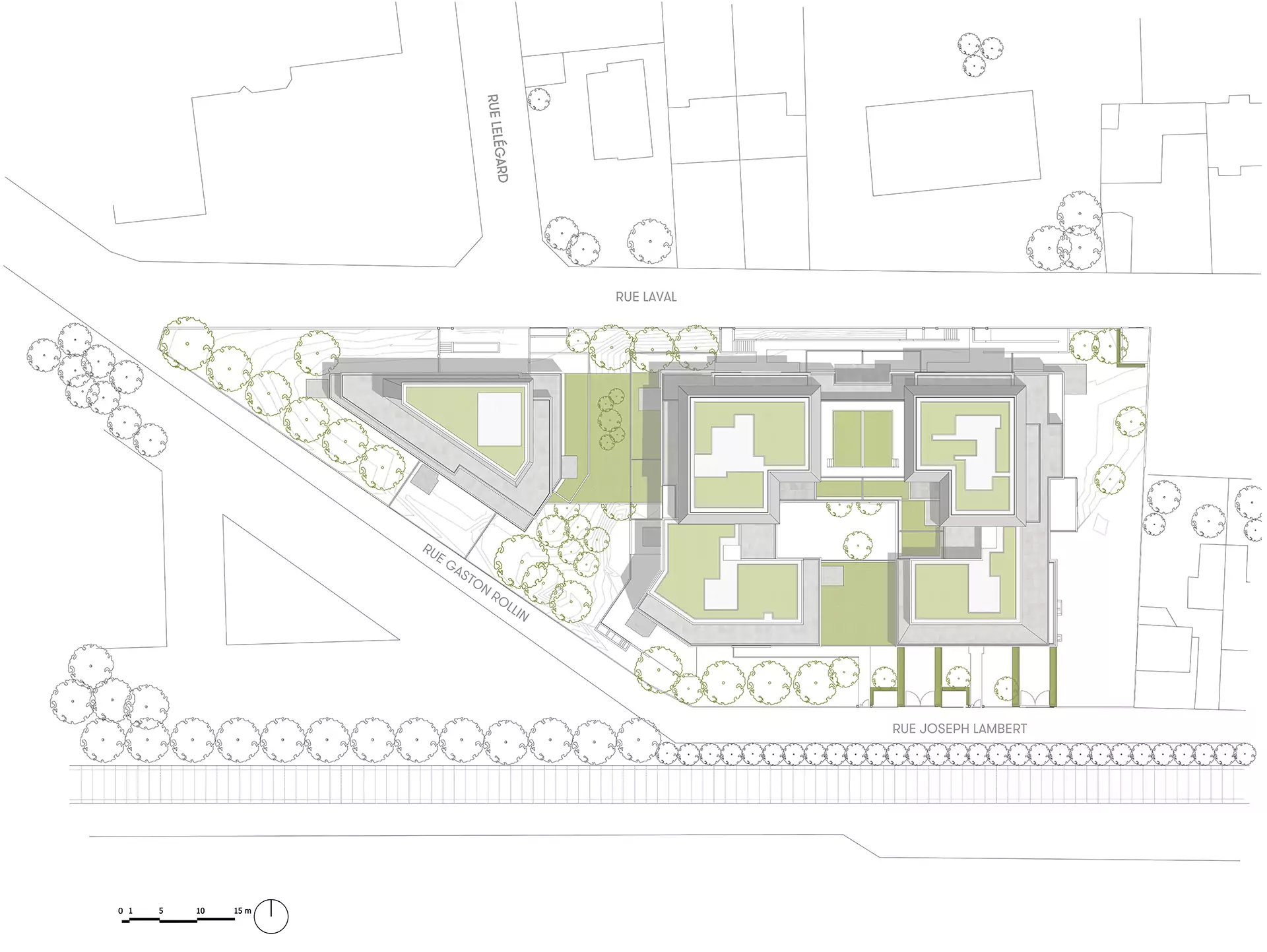 Plan masse laval ory architecture